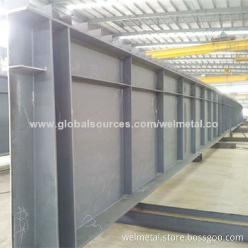 Steel structural bridge girder